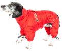 Helios Thunder-crackle Full-Body Waded-Plush Adjustable and 3M Reflective Dog Jacket